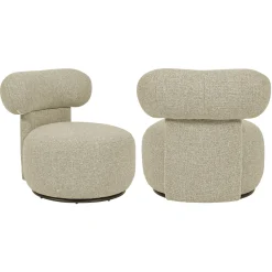 Richmond Fauteuil Kaya Greige Draaibaar