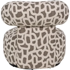 Richmond Fauteuil Kaya Weave Bruin Draaibaar