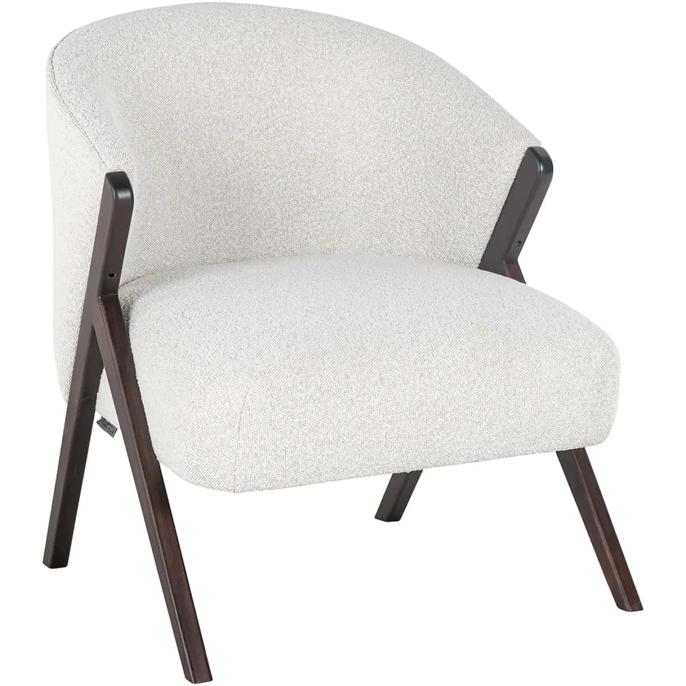 Richmond Fauteuil Mia Bouclé Wit