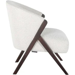 Richmond Fauteuil Mia Bouclé Wit