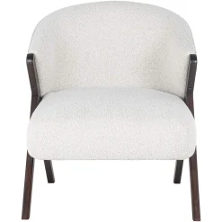 Richmond Fauteuil Mia Bouclé Wit