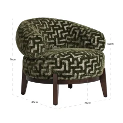 Richmond Fauteuil Montana Mos Labyrint