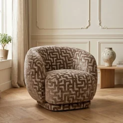 Richmond Fauteuil Negreslo Bruin Labyrint