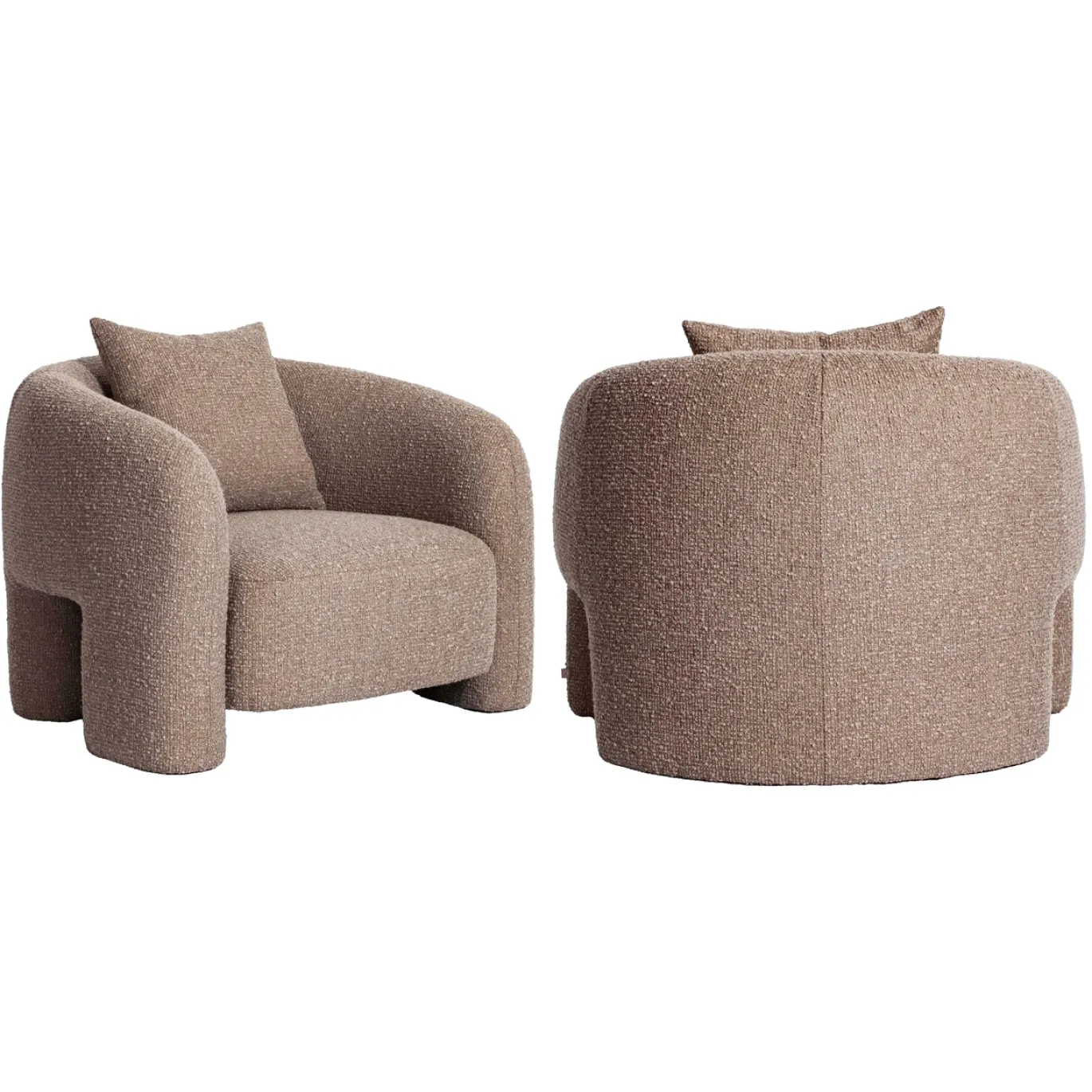 Richmond Fauteuil Tuscany Mokka Chunky