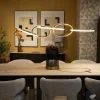 Richmond Hanglamp Flyn Brushed Goud