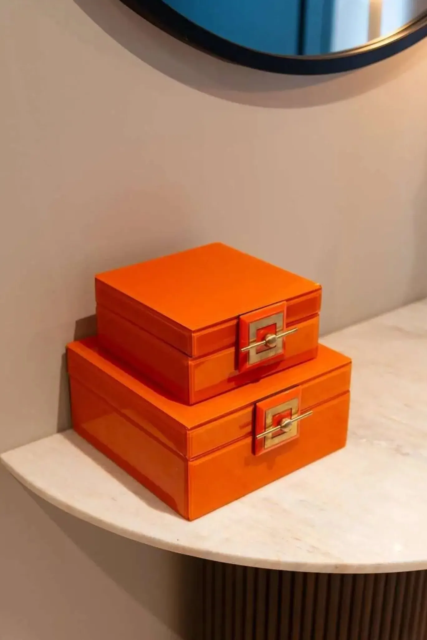 Richmond Juwelen Box Bodine Oranje Groot