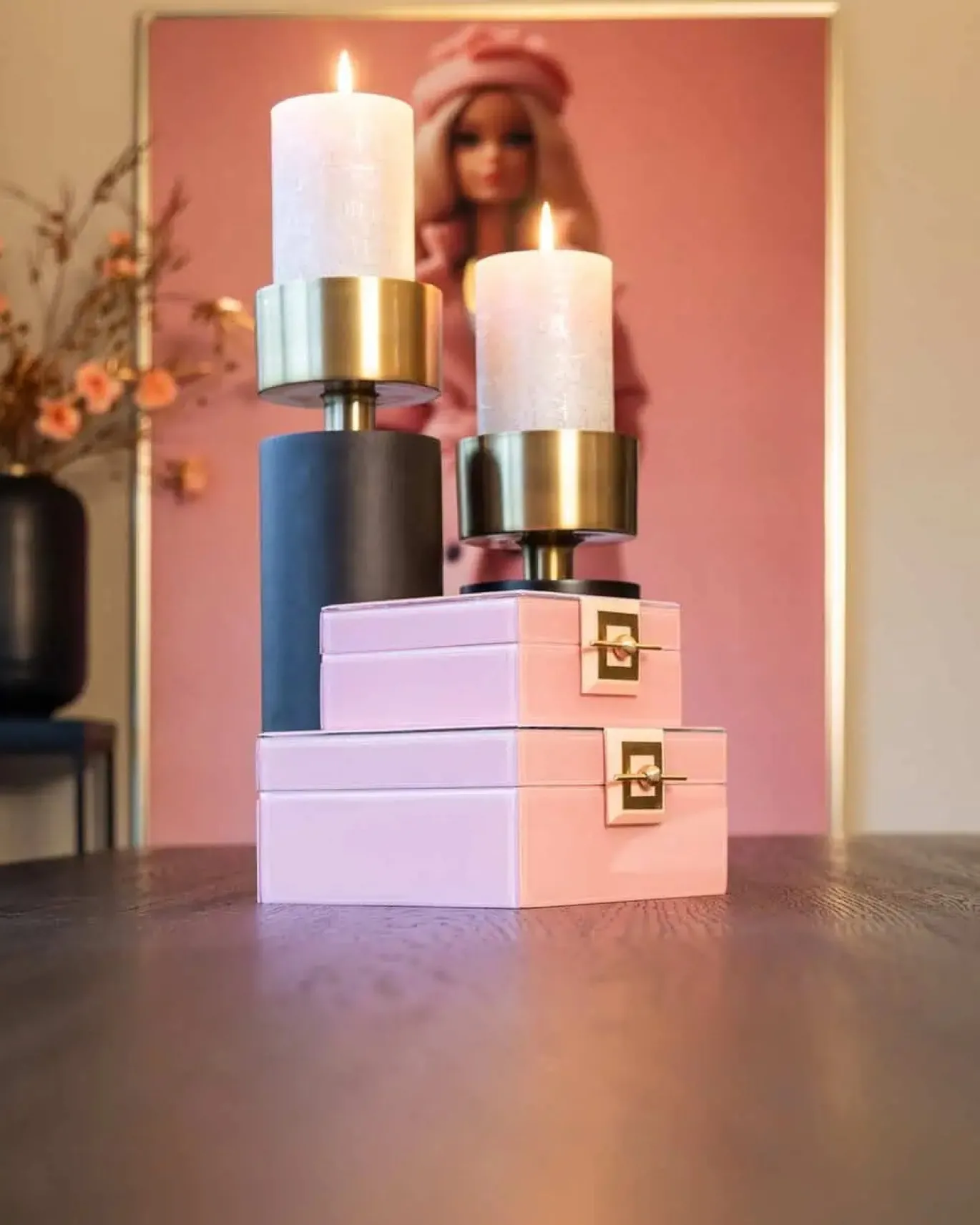 Richmond Juwelen Box Bodine Roze Groot