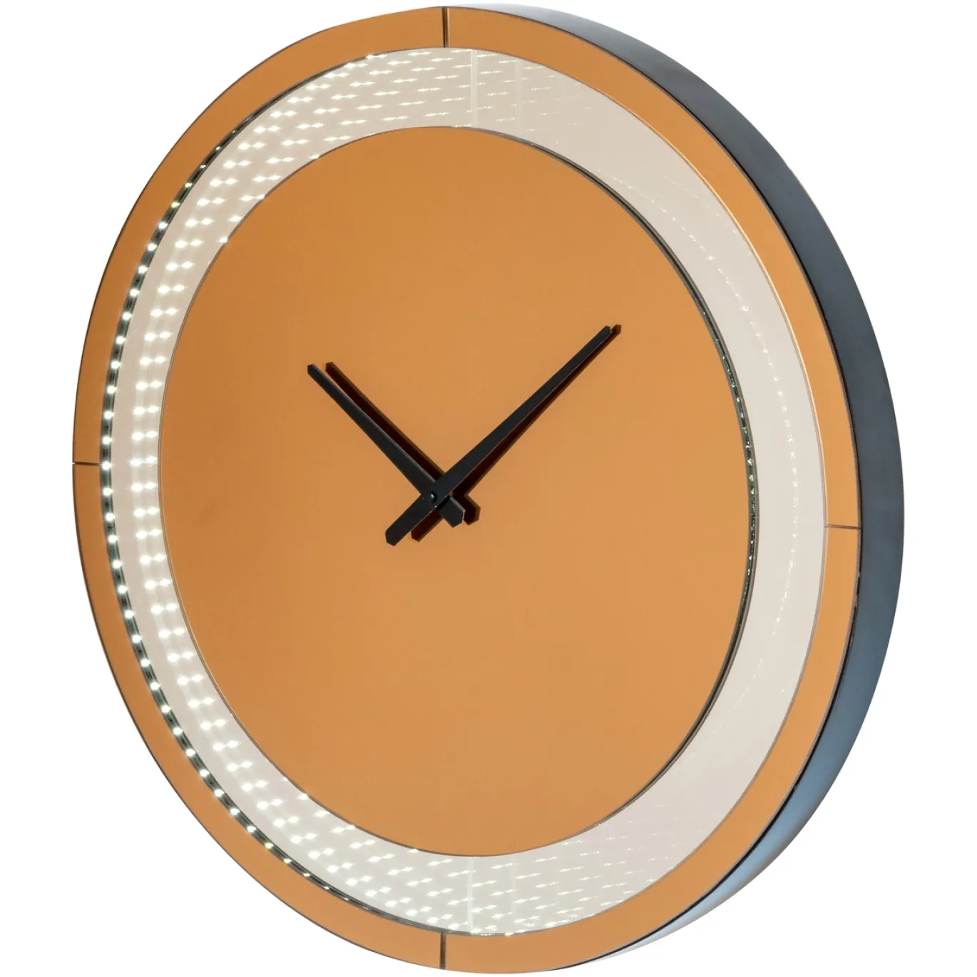 Richmond Klok Julia Bruin LED Wandlamp