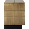 Richmond Ladenkast Collada 3-Laden Brushed Goud