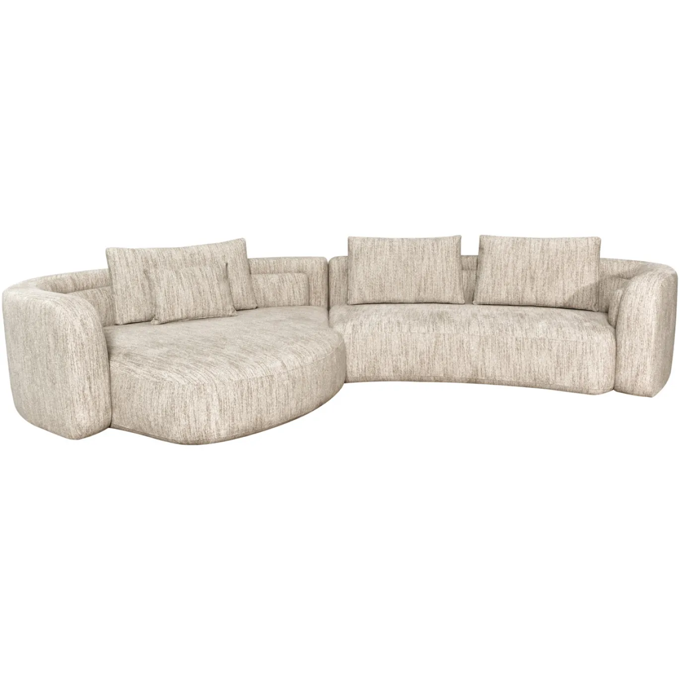 Richmond Loungebank Angusto Naturel Softweave Lounge Links