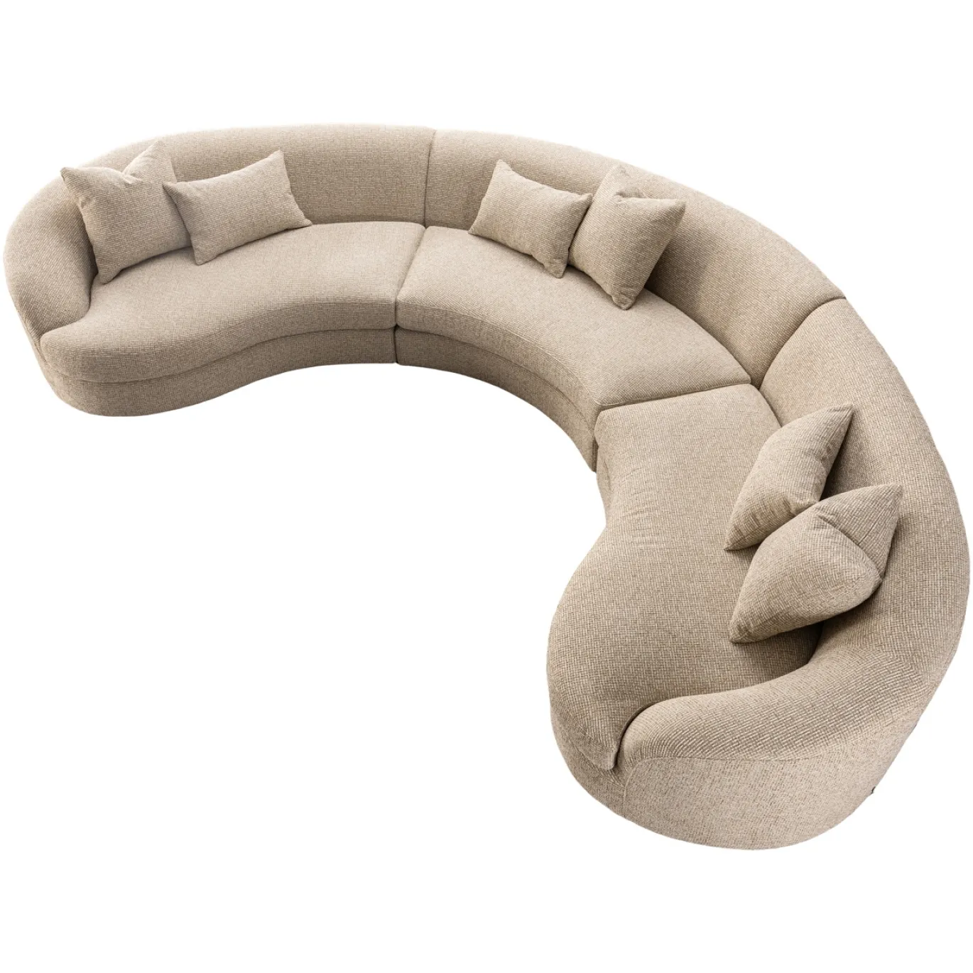Richmond Loungebank Morena Crème Blockweave