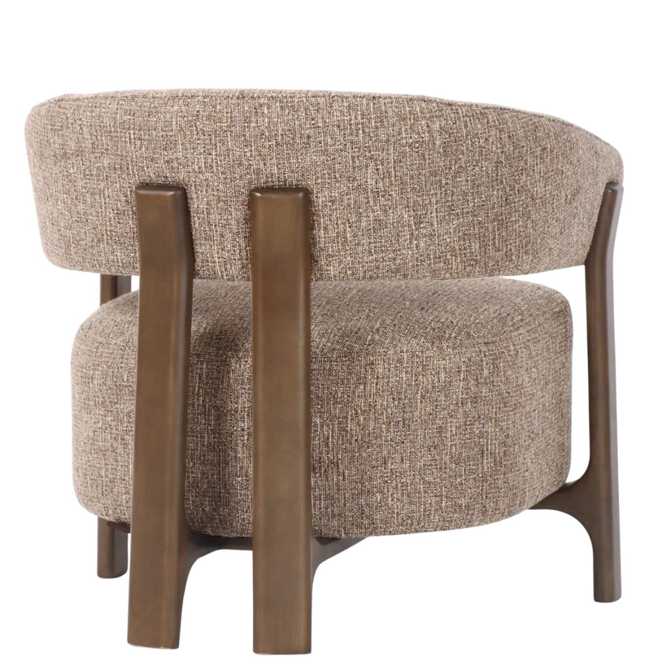 Richmond Lounge Stoel Dalara Bruin Tweed