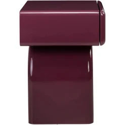 Richmond Nachtkastje Bennet Burgundy 1-Lade