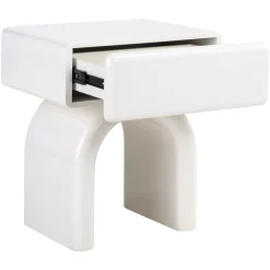 Richmond Nachtkastje Bennet Wit 1-Lade