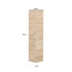 Richmond Pilaar Vespin Travertin Beige
