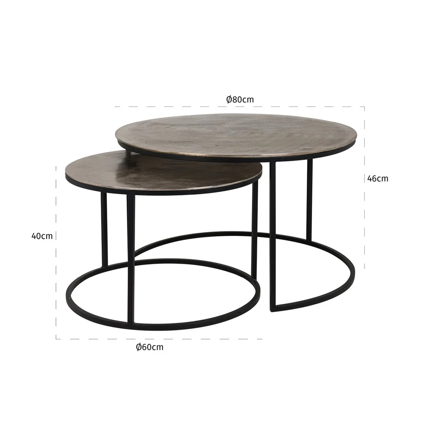 Richmond Salontafel Asher Set Van 2