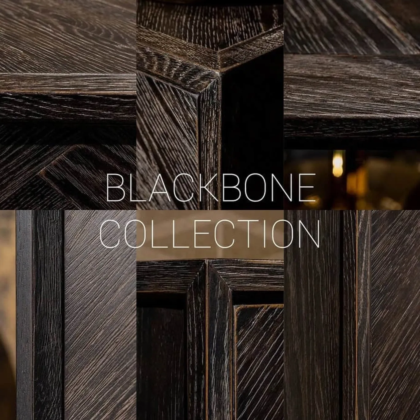 Richmond Salontafel Blackbone Zilver Set Van 2 Rond