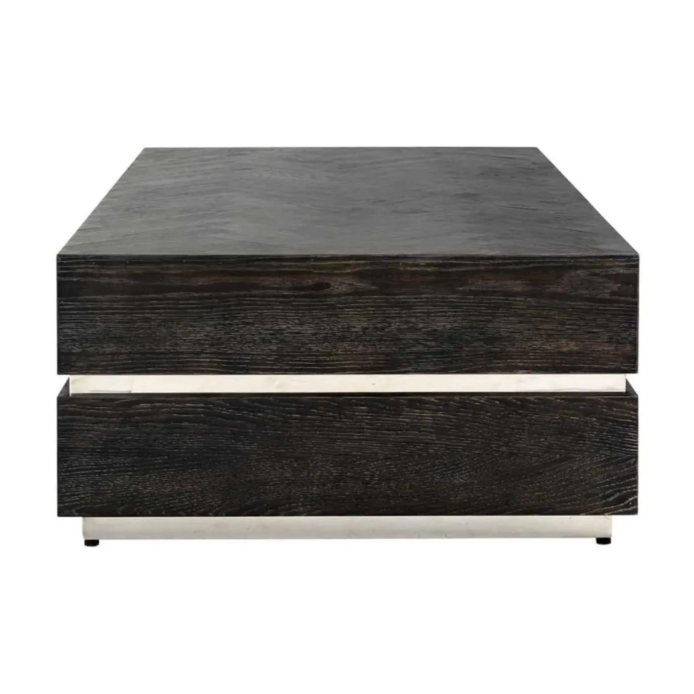 Richmond Salontafel Blackbone Zilver 150x80cm