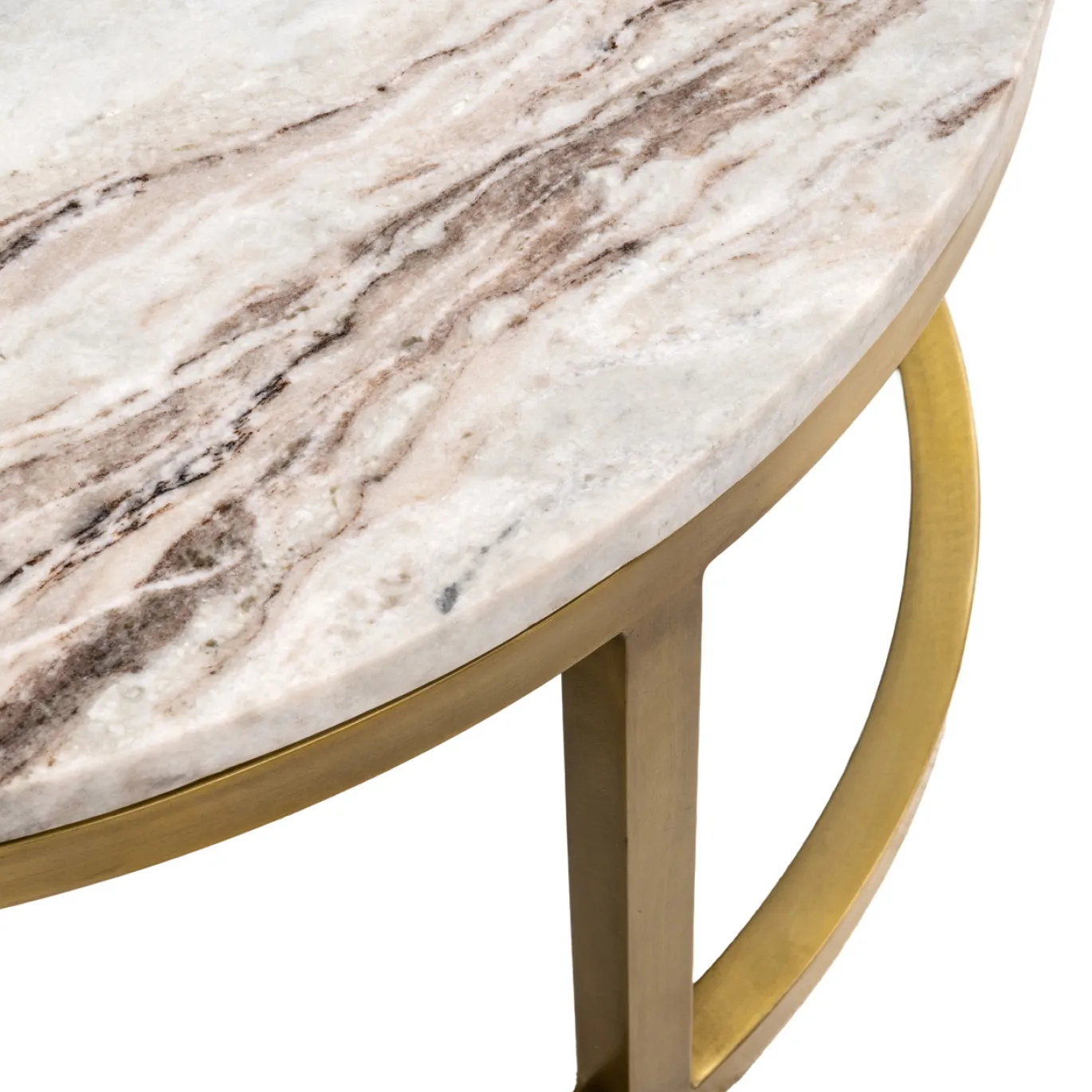 Richmond Salontafel Bottega Blush Beige Set Van 2