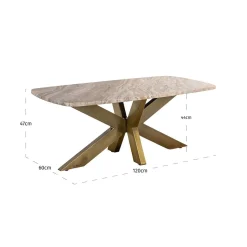 Richmond Salontafel Bottega Toronto Marmer 120cm