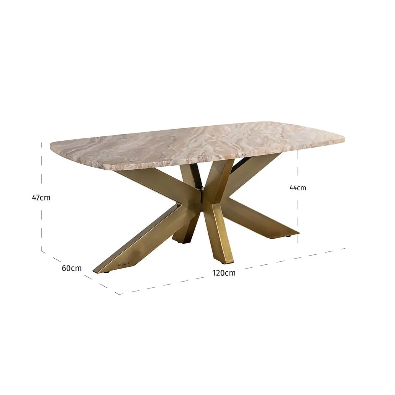 Richmond Salontafel Bottega Toronto Marmer 120cm