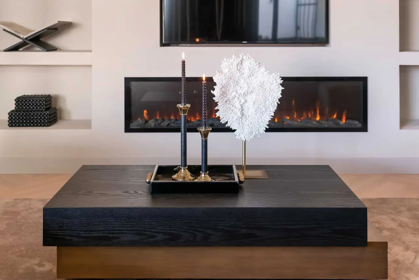 Richmond Salontafel Cambon Blok Dark Coffee