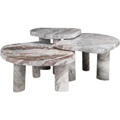 Richmond Salontafel Camino Blush Beige Set Van 3