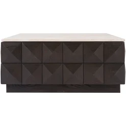 Richmond Salontafel Claremont Bruin 90x90cm