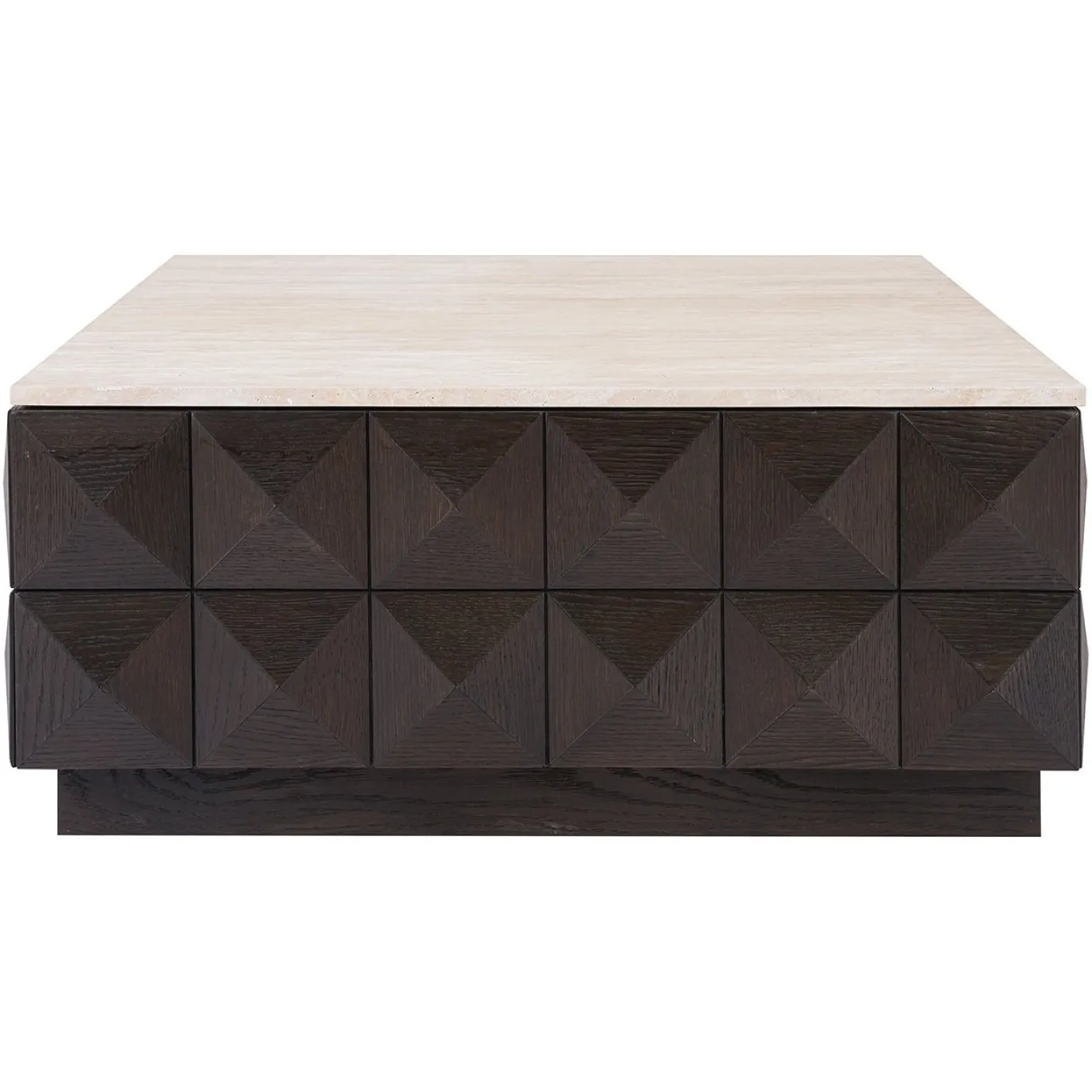 Richmond Salontafel Claremont Bruin 90x90cm