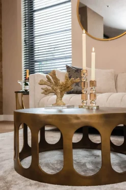 Richmond Salontafel Du Pont Brass Ø86cm