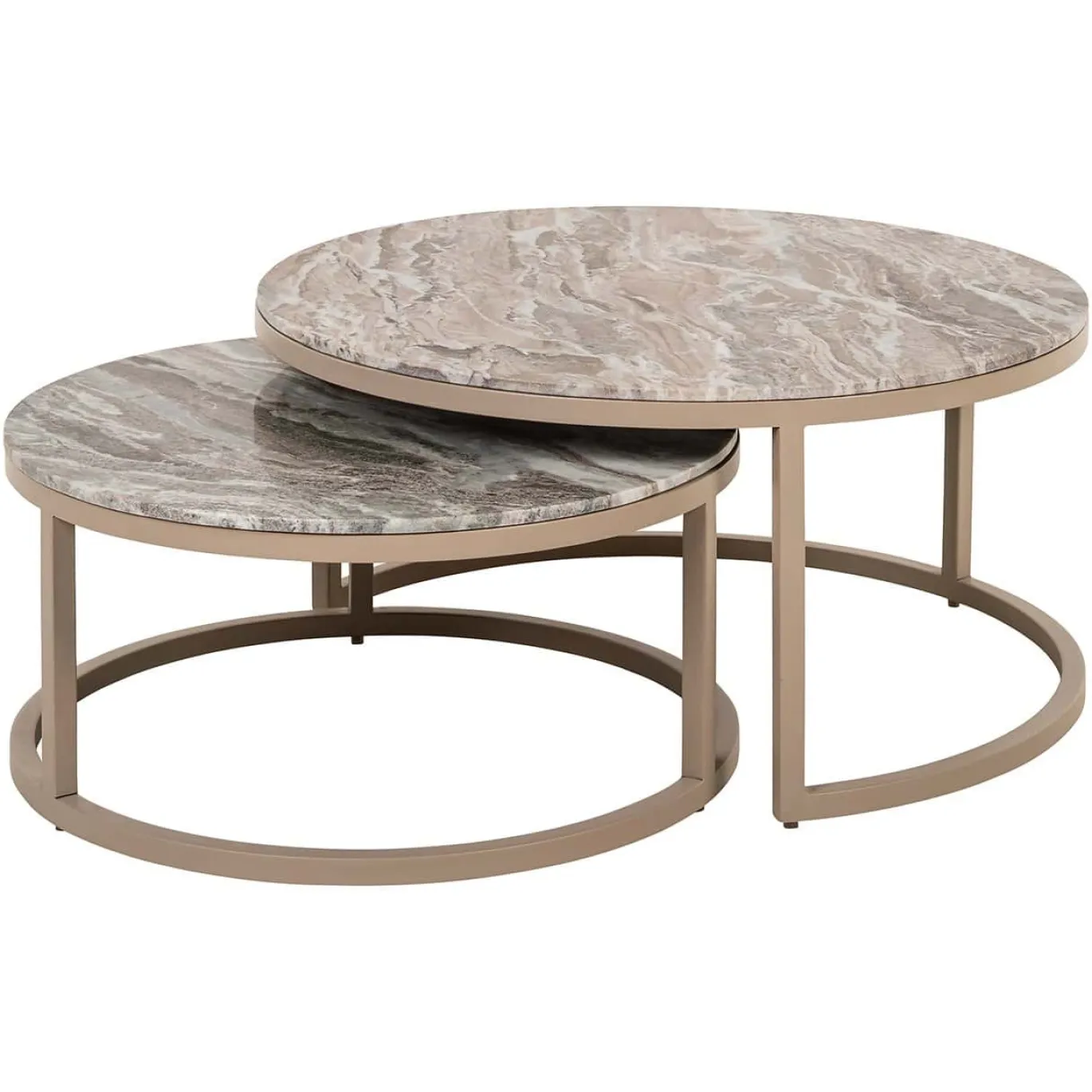 Richmond Salontafel Fairfax Toronto Marmer Set van 2