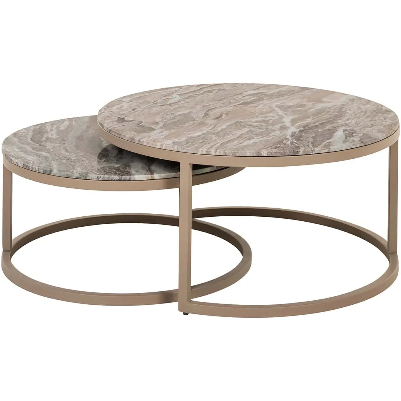 Richmond Salontafel Fairfax Toronto Marmer Set van 2
