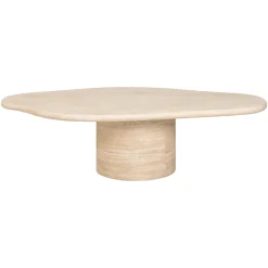 Richmond Salontafel Fictus Faux Travertin Beige 130cm