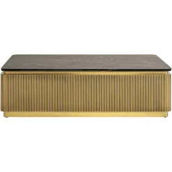 Richmond Salontafel Ironville Marmer Goud 140cm