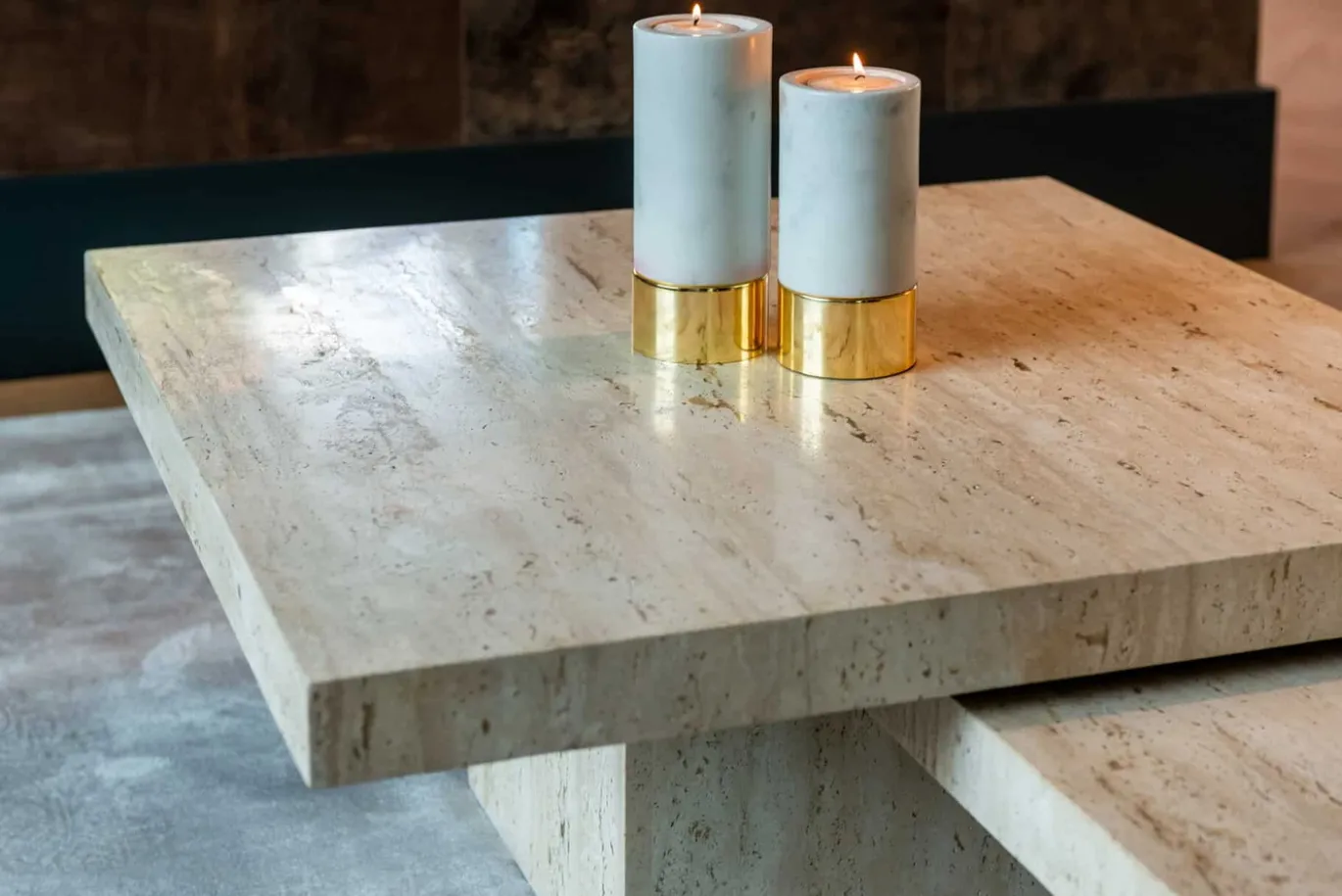 Richmond Salontafel La Cantera Vierkante Set van 2