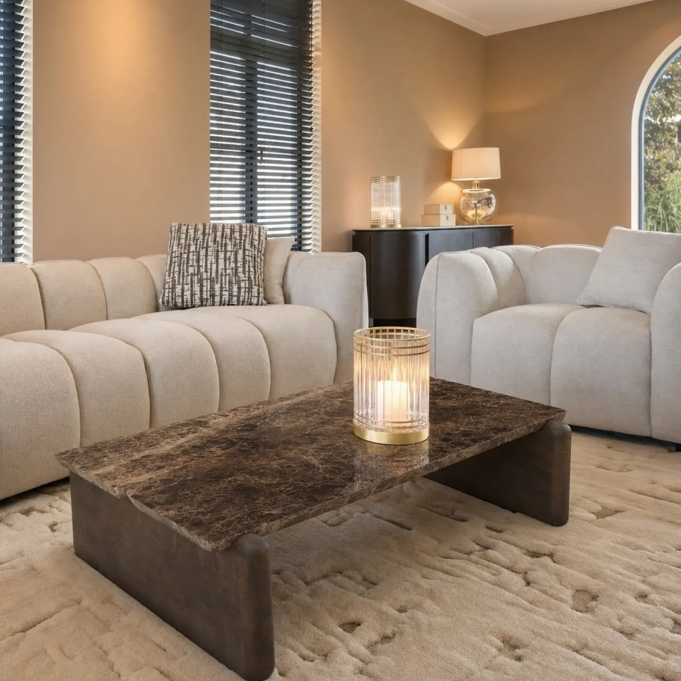 Richmond Salontafel Lagrasse Donkerbruin