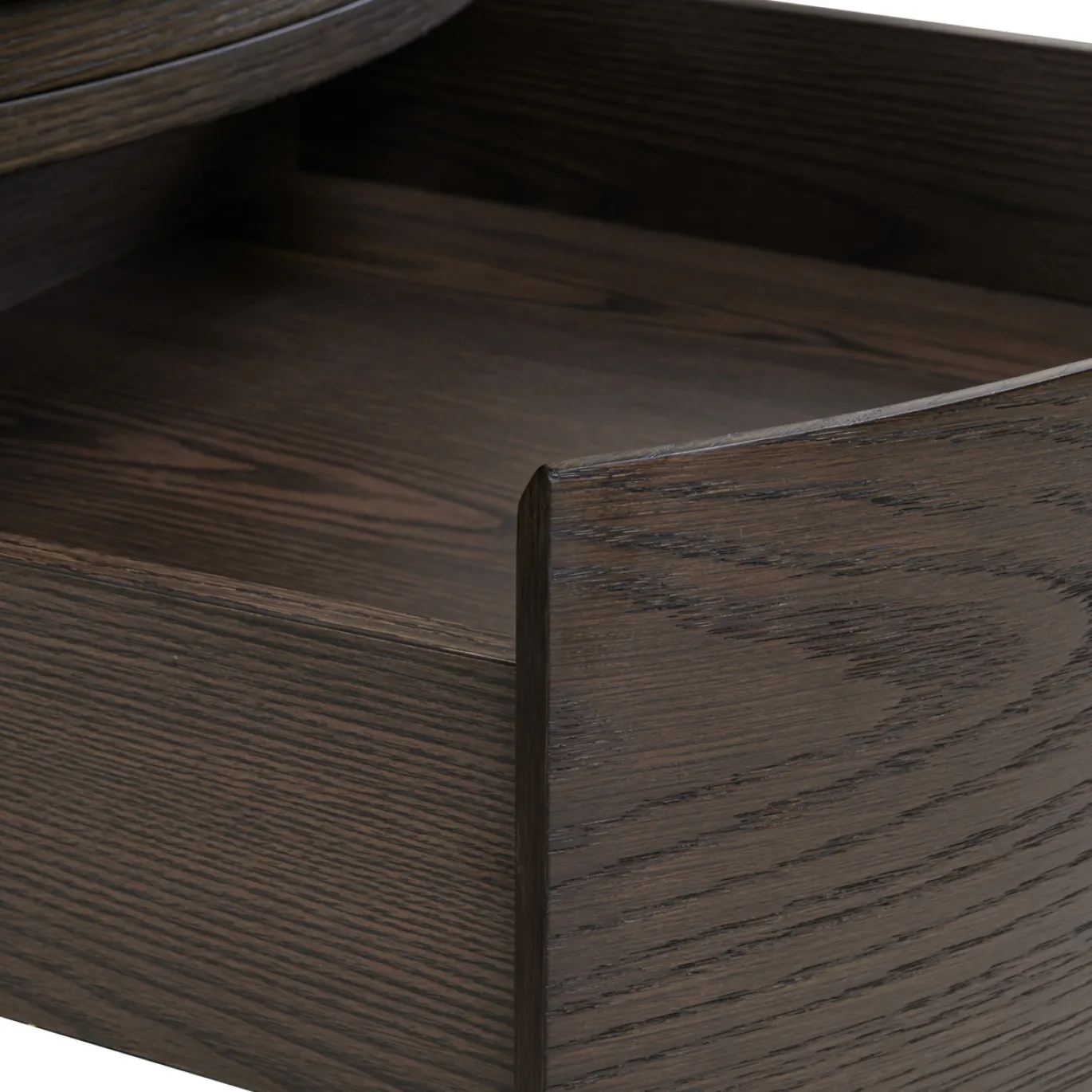 Richmond Salontafel Langford Bruin 1 Lade Ø90cm