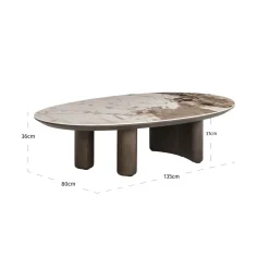 Richmond Salontafel Langford Bruin