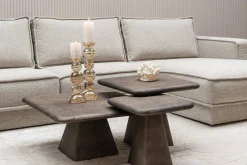 Richmond Salontafel Marlie Goud Set van 3