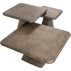 Richmond Salontafel Marlie Goud Set van 3