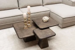 Richmond Salontafel Marlie Goud Set van 3