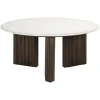 Richmond Salontafel Mayfield Marmer Wit Ø90cm