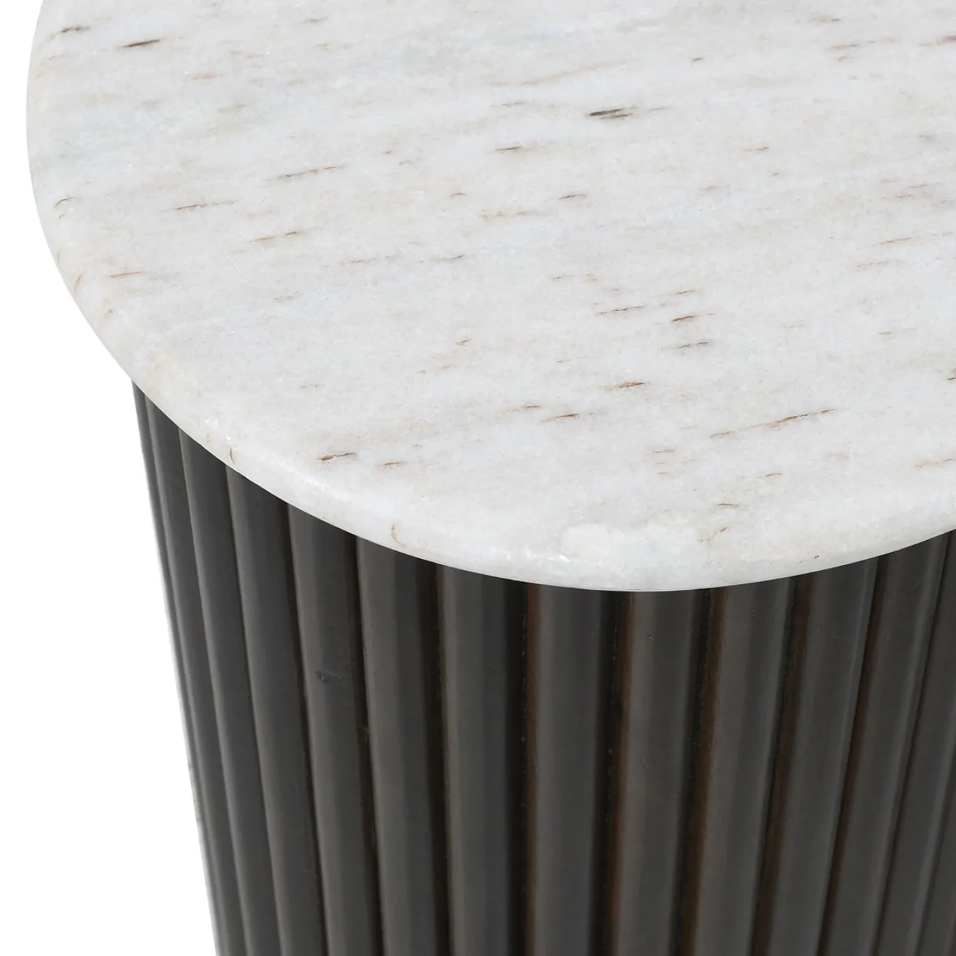 Richmond Salontafel Mayfield Marmer Wit/Bruin Set van 2