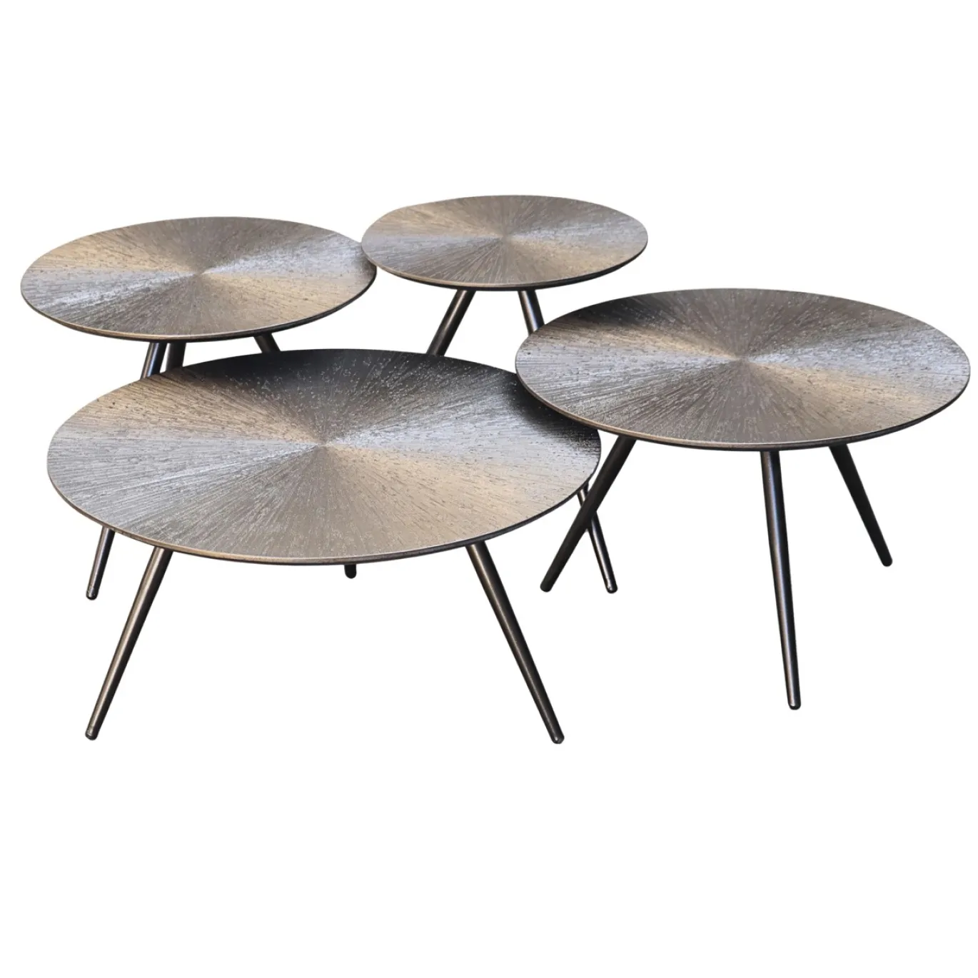 Richmond Salontafel Quadra Brunzae Set Van 4