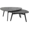 Richmond Salontafel Riley Set van 2 Glas Organisch