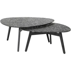 Richmond Salontafel Riley Set van 2 Glas Organisch