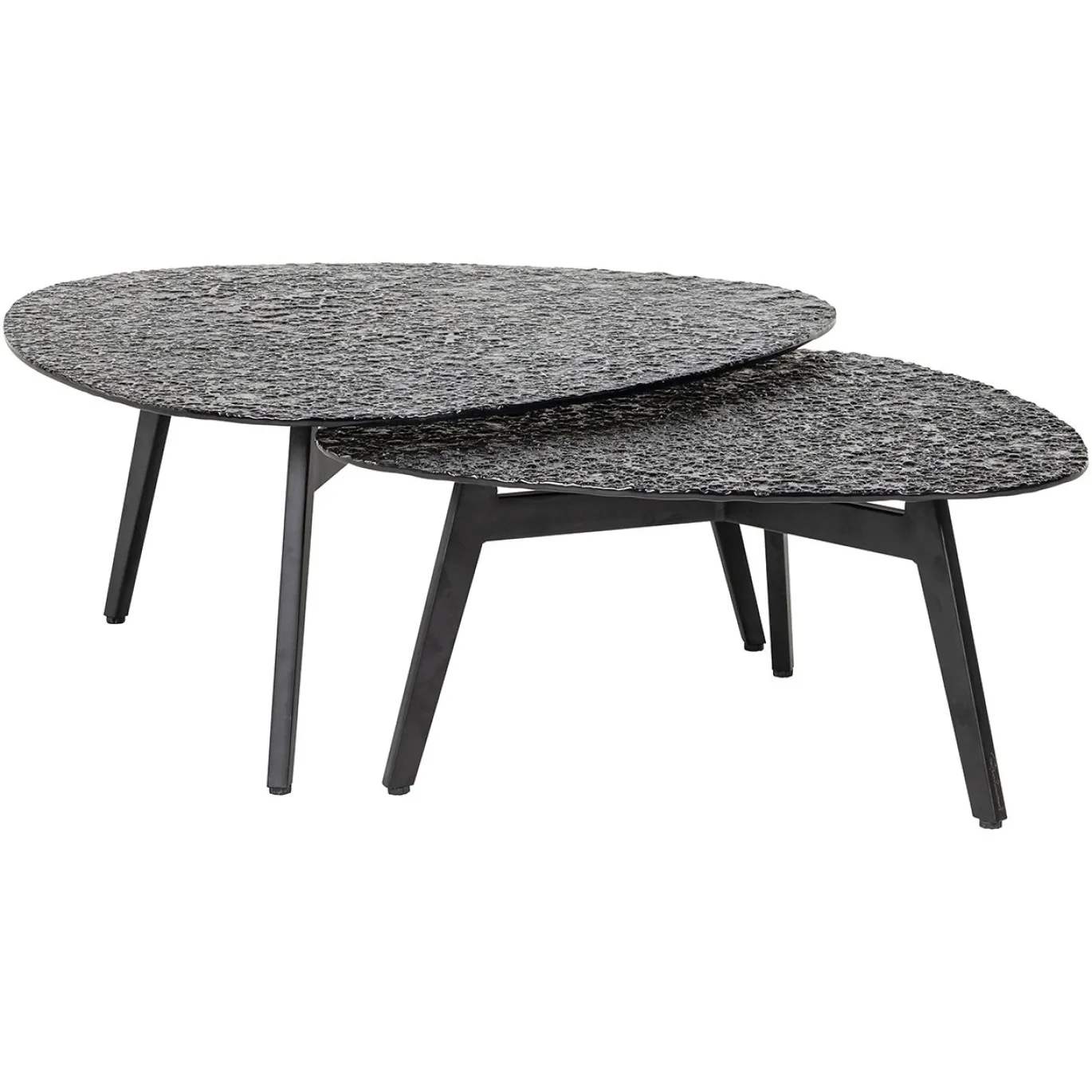 Richmond Salontafel Riley Set van 2 Glas Organisch