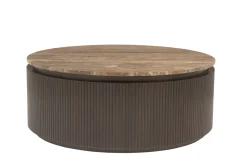 Richmond Salontafel Russo Bruin Ø90cm