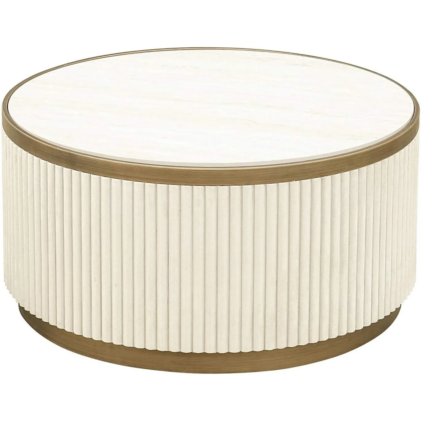 Richmond Salontafel Tivoli Wit Set van 2