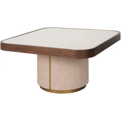 Richmond Salontafel Willox Beige Glas Set Van 2